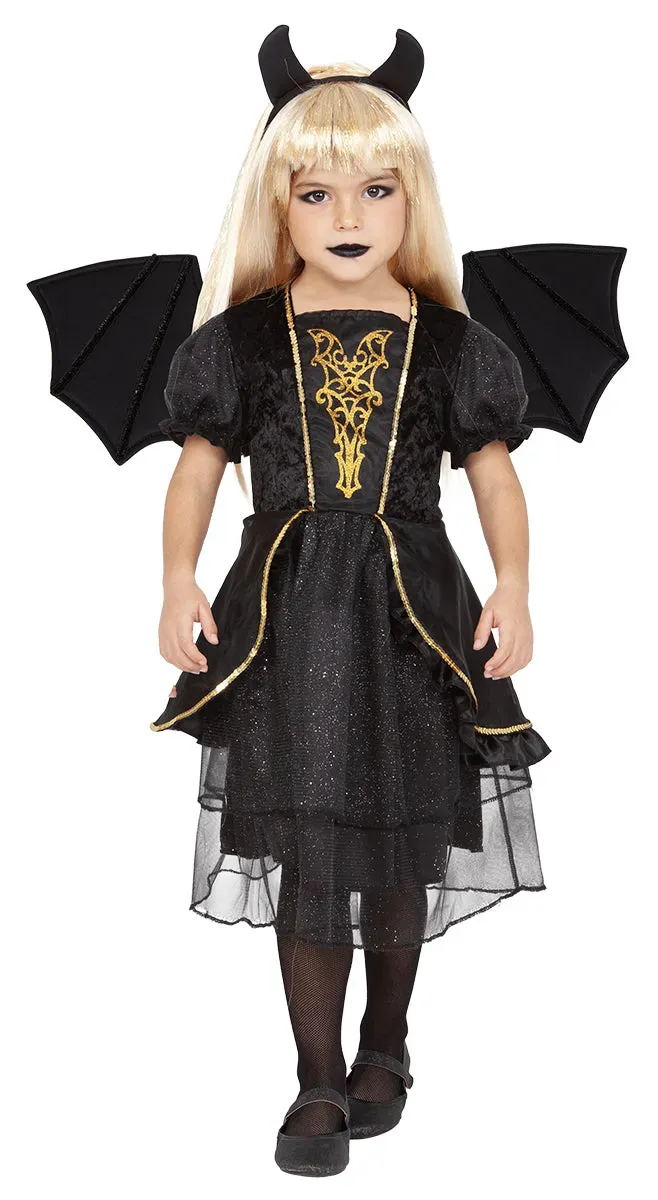 Rubies Dark Devil Girl costume bambina S rosso