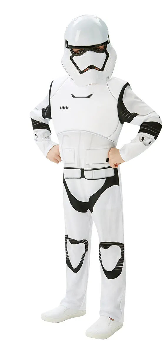 Rubies Stormtrooper Ep7 Deluxe costume bambino M con maschera