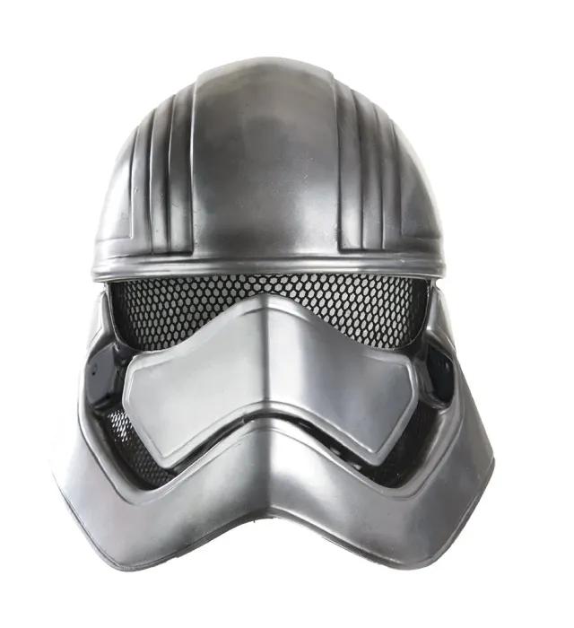 Rubies Capitano Phasma 1/2 maschera taglia unica argento