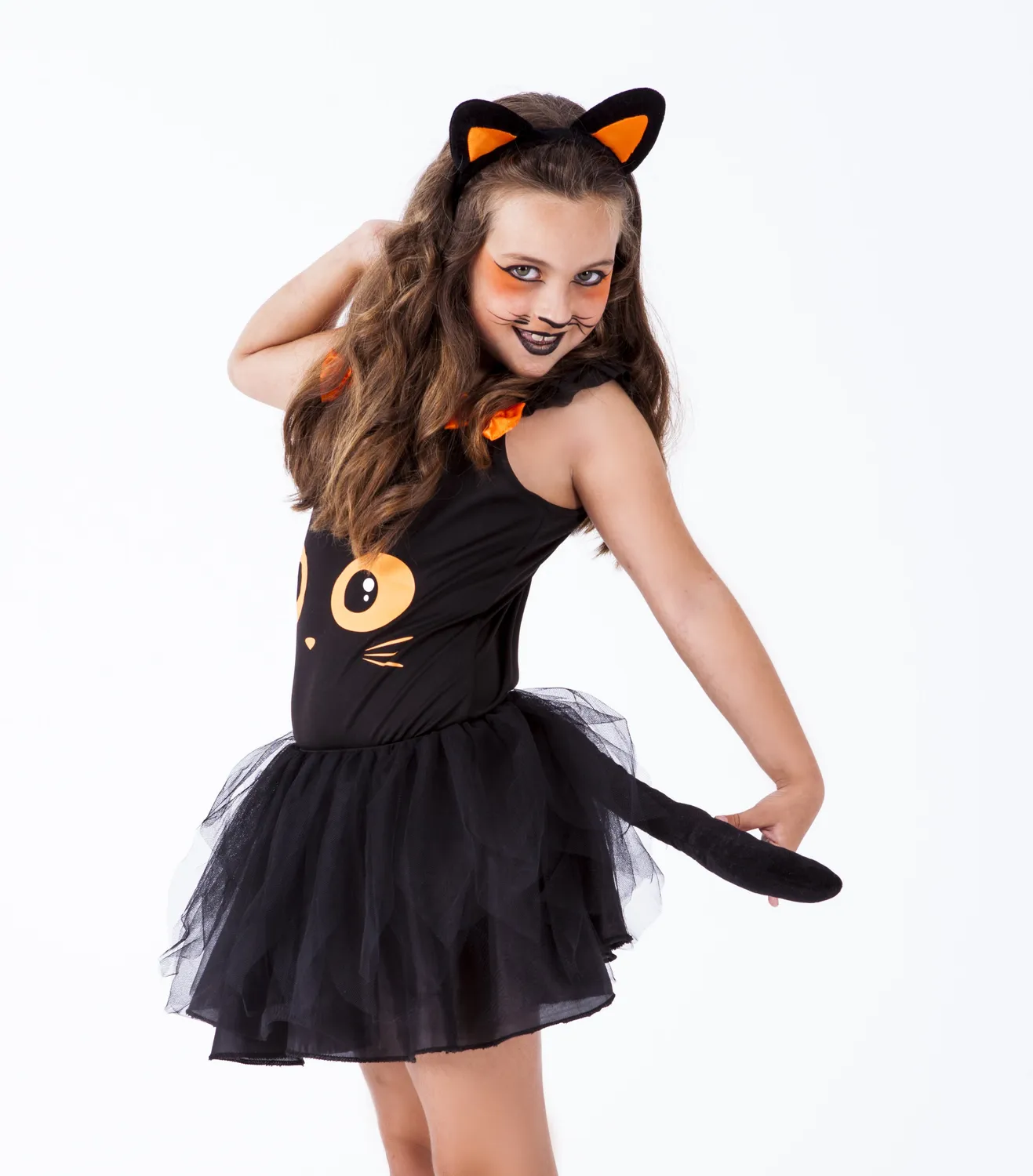 Rubies Gattina Nera Tutuween costume bambina S tutù