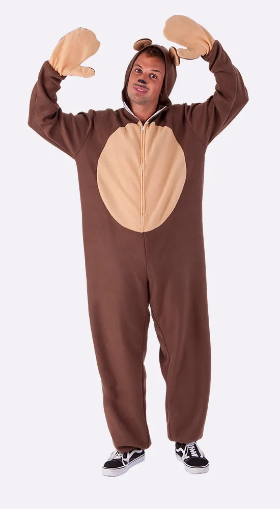 Rubies Orso costume adulto tuta con cappuccio