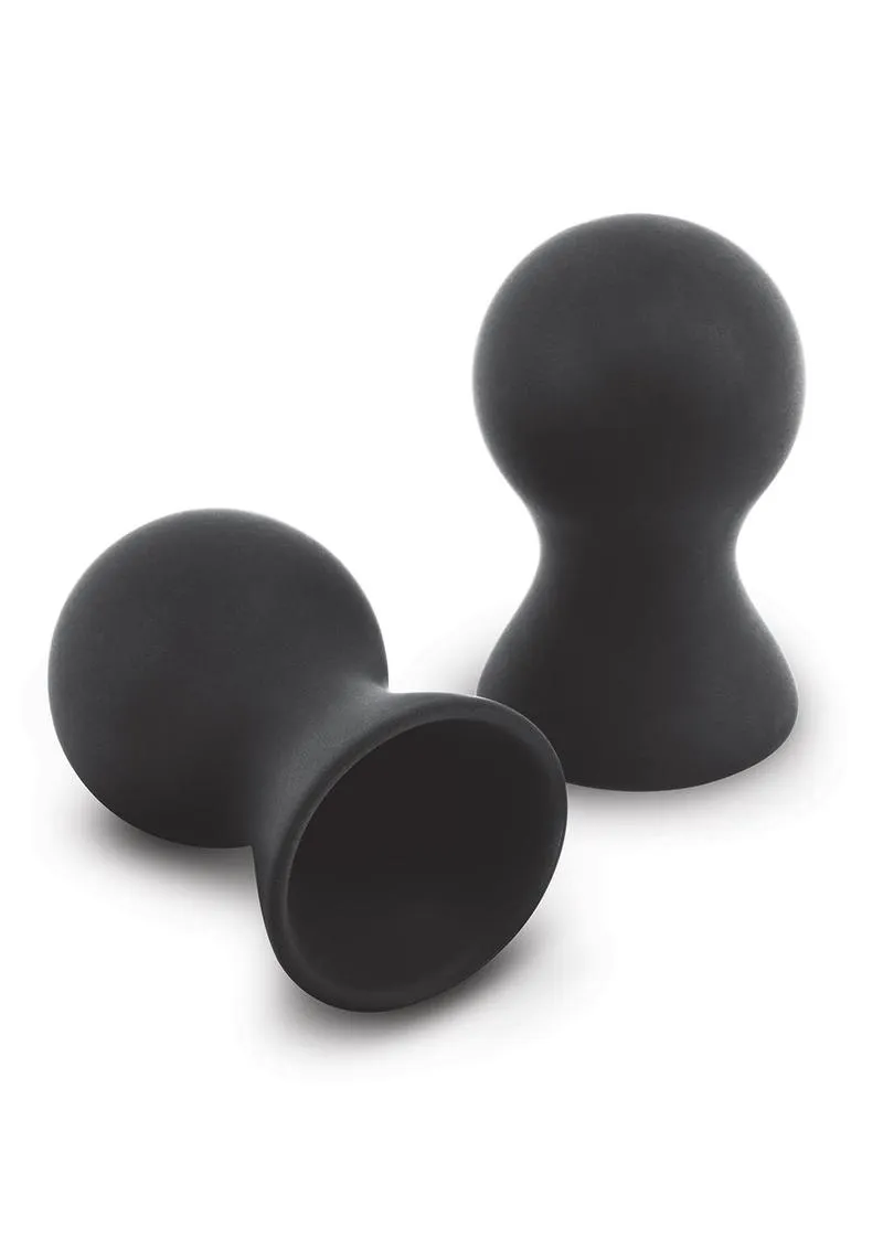 Pleasure Wigs Size Up Ventose Capezzoli Silicone Nere