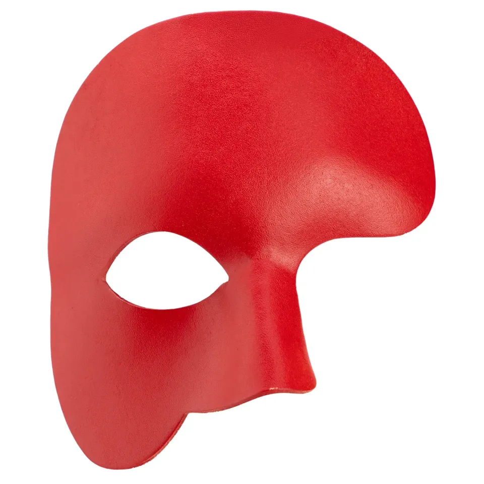 Altenburg Phantom maschera veneziana pelle rossa