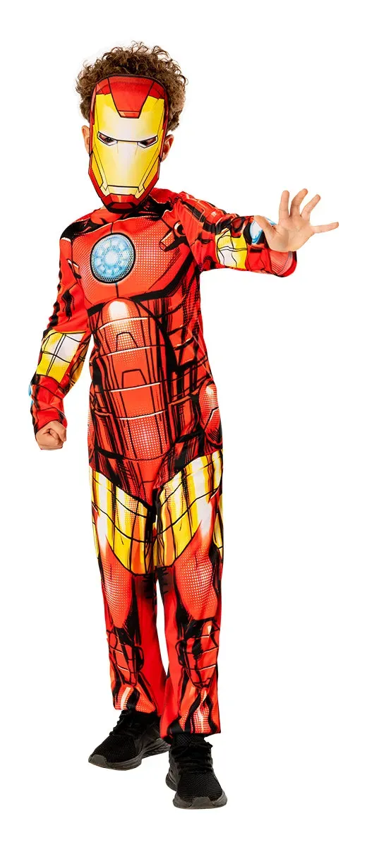 Rubies Iron Man Verde costume bambino S riciclato