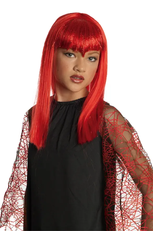 Rubies Vampira Maliziosa parrucca bimba OS rossa
