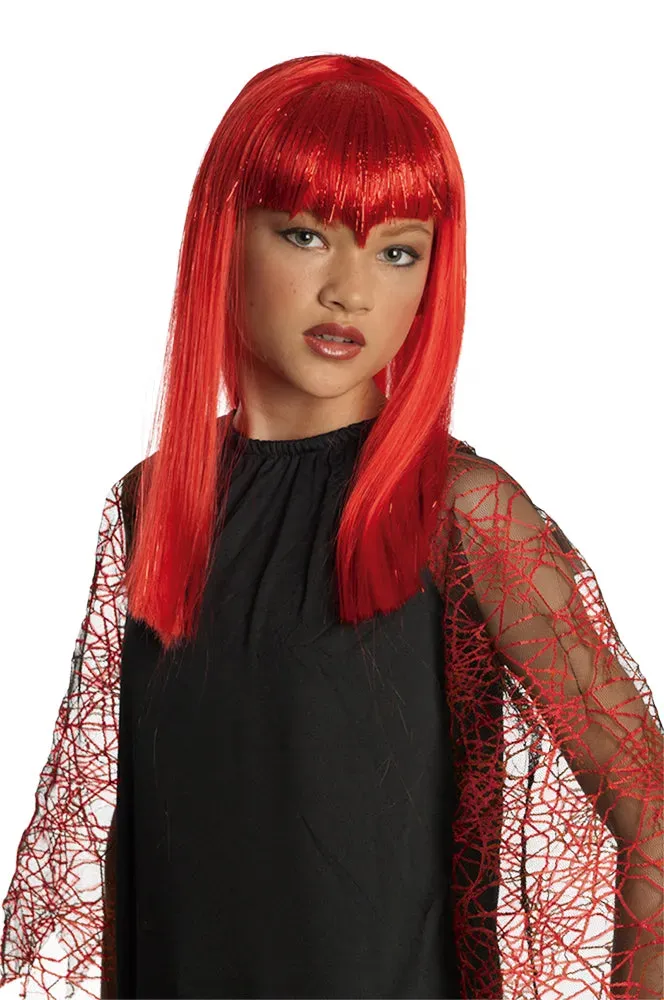 Rubies Vampira Maliziosa parrucca bimba OS rossa