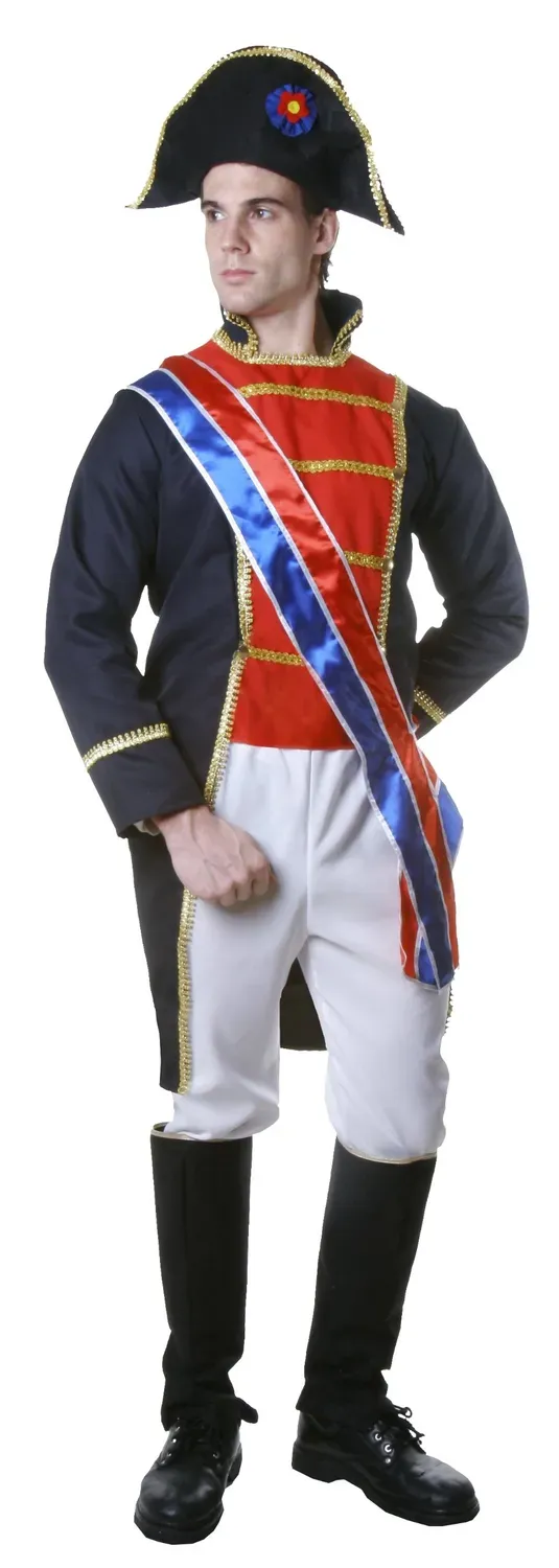 Dress Up America Napoleone costume storico taglia XL completo