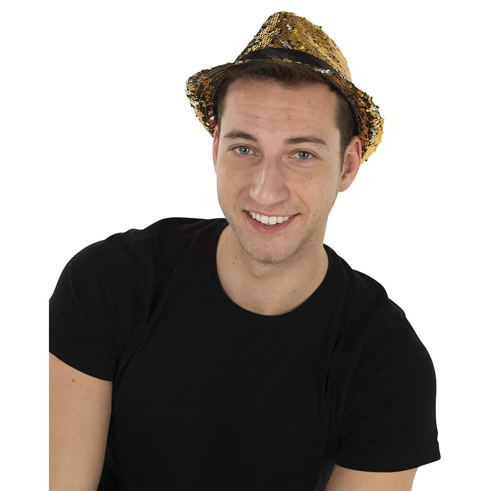 Dress Up America Seailin cappello festa arancione paillettes