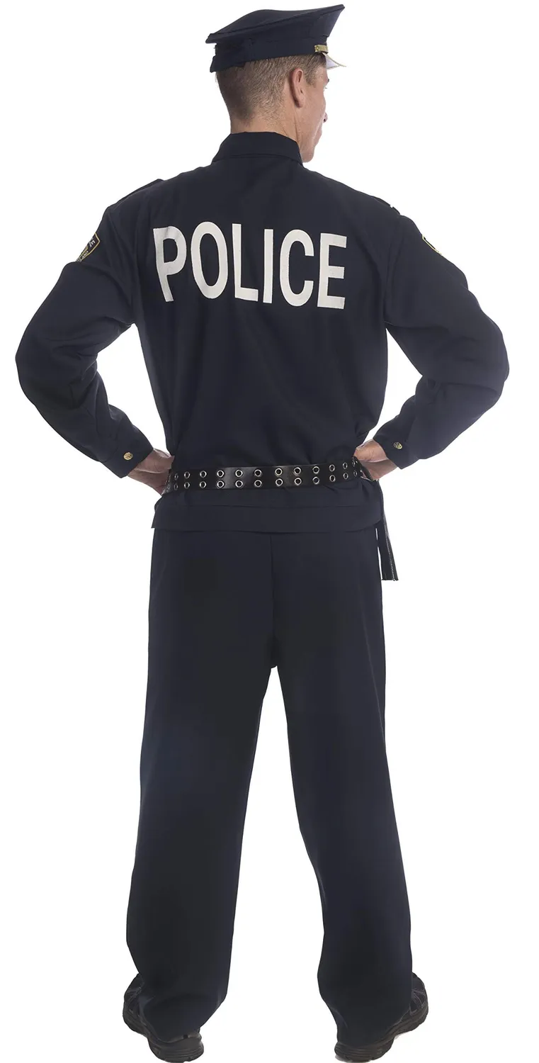 Dress Up America Poliziotto costume adulto XXL con accessori