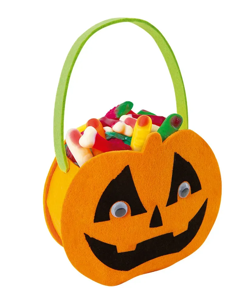 Rubies Borsa Zucca feltro accessorio Halloween OS