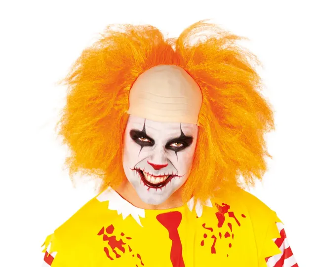 Rubies Clown Malvagio parrucca arancione Halloween