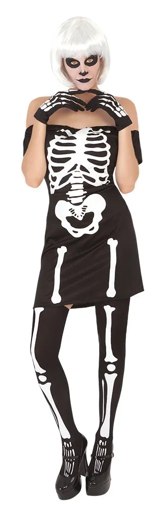 Rubies Miss Skeleton Costume Donna MST scheletro