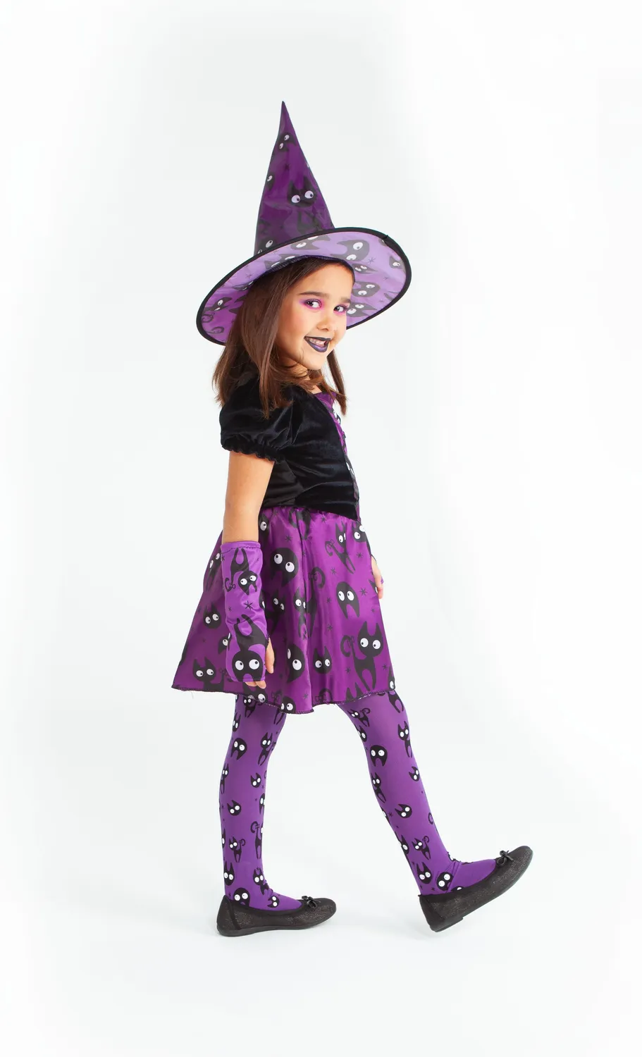 Rubies Costume Strega Mininos viola bimba S M L