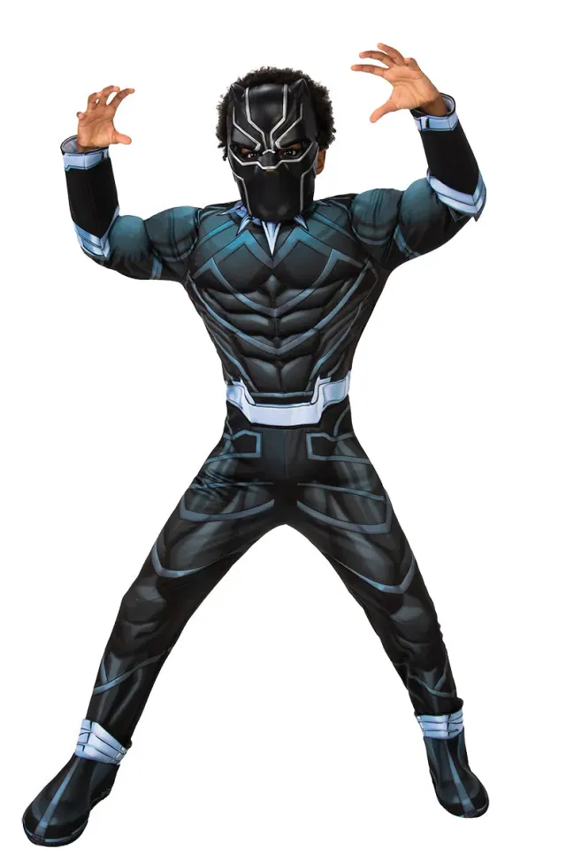 Rubies Black Panther Deluxe costume bambino nero