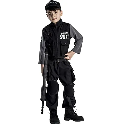 Dress Up America SWAT Costume Bambino 12-14 Anni Divisa Polizia