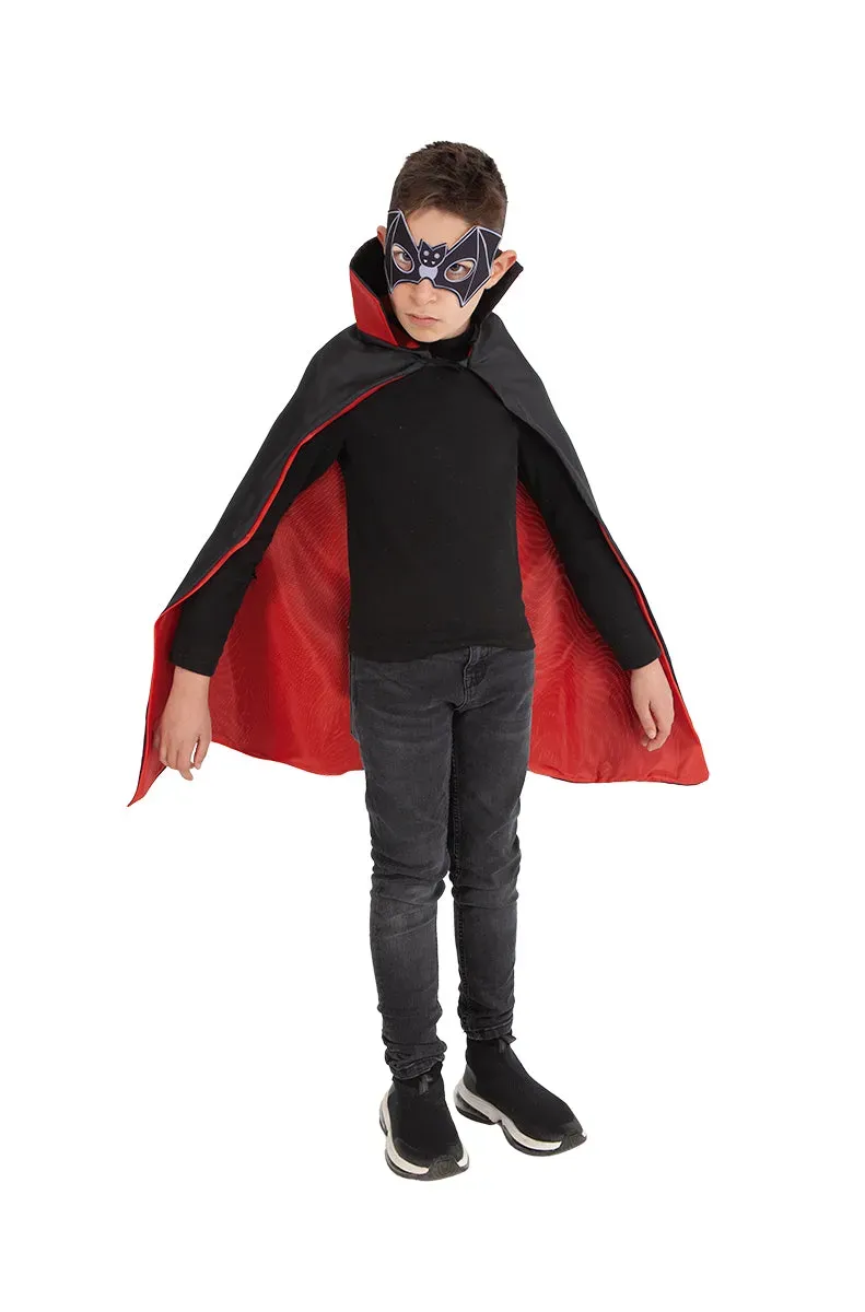 Rubies Set Supereroe Vampiro accessorio bambino scheletro con mantello