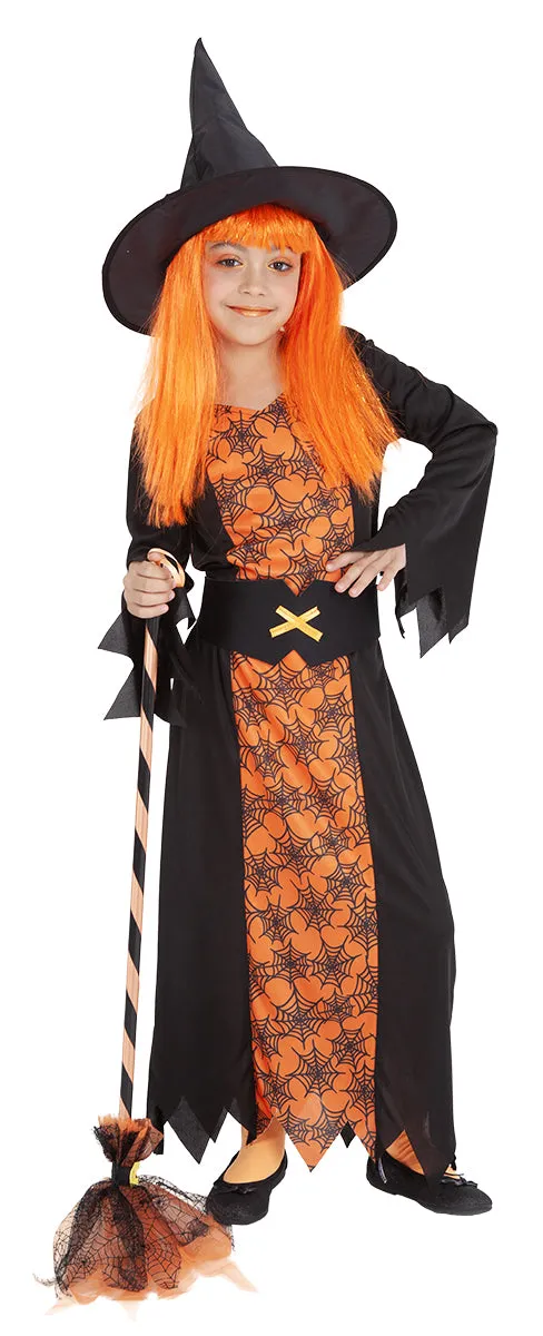 Rubies Strega Arancione costume bambina Halloween