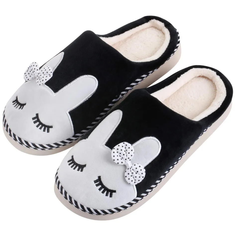 Katara Pantofole Orsetto peluche nero EU 39/40 unisex