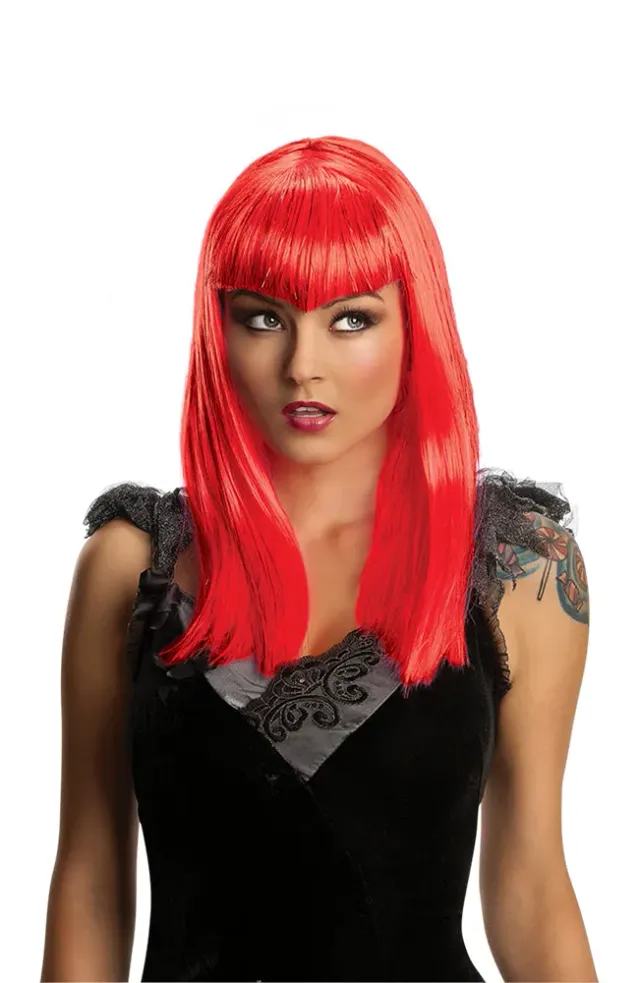 Rubies Vampira Maliziosa Parrucca Rossa Adulto Taglia Unica