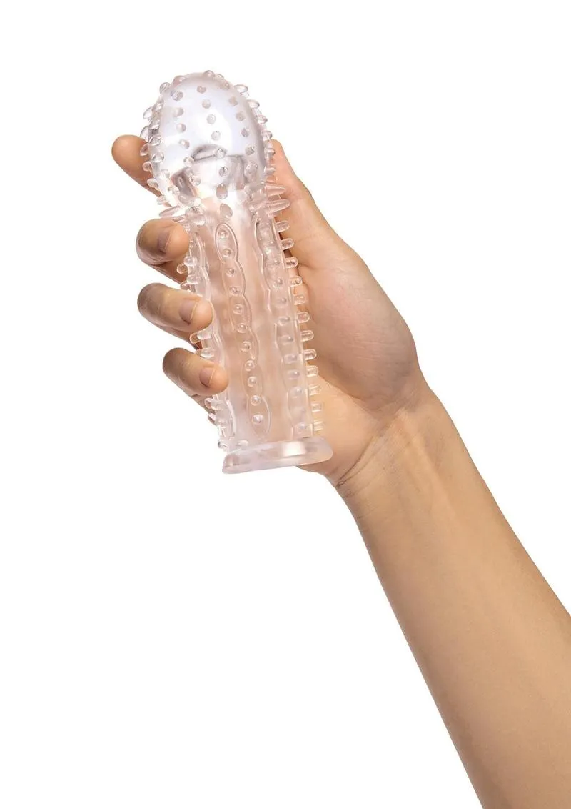 Pleasure Wigs Size Up 1.5 See Thru Extender guaina trasparente