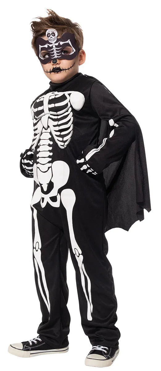 Rubies Super Skeleton costume scheletro bambino XXS-XS-S-M