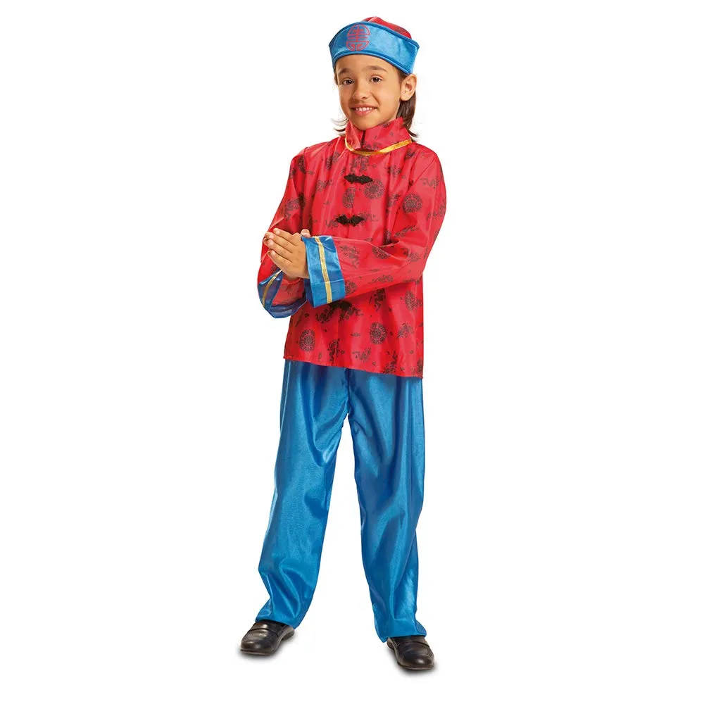 Dress Up America costume cinese bambino 3 pezzi con cappello