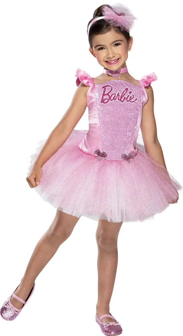 Rubies Barbie Ballerina costume bambina con tutù taglia L