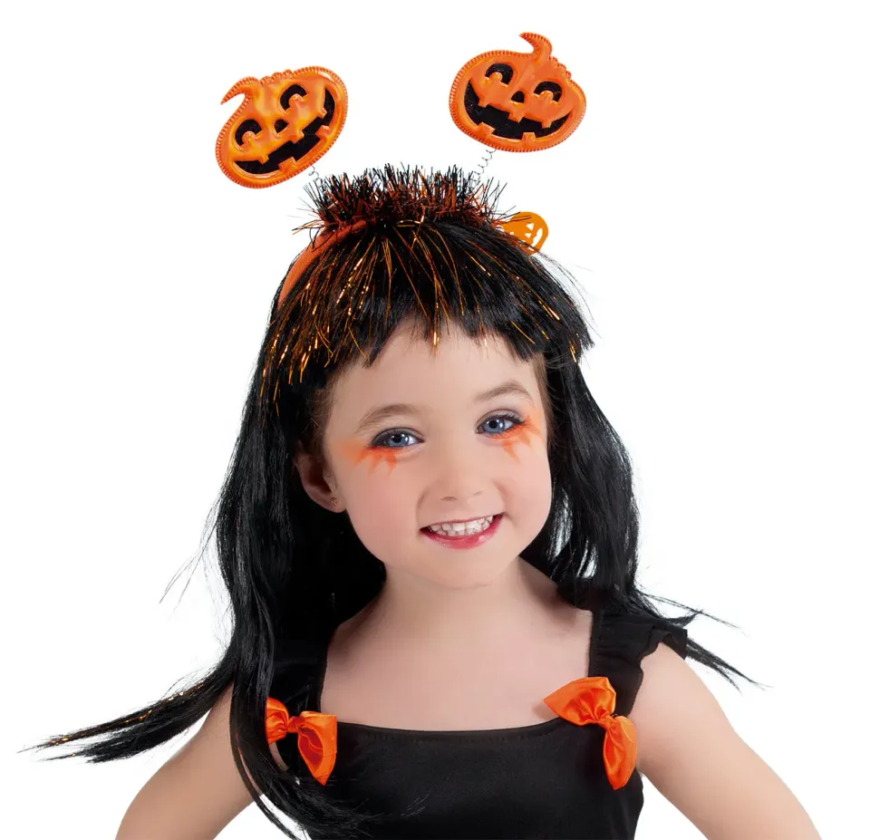 Rubies Zucche cerchietto Halloween OS arancione