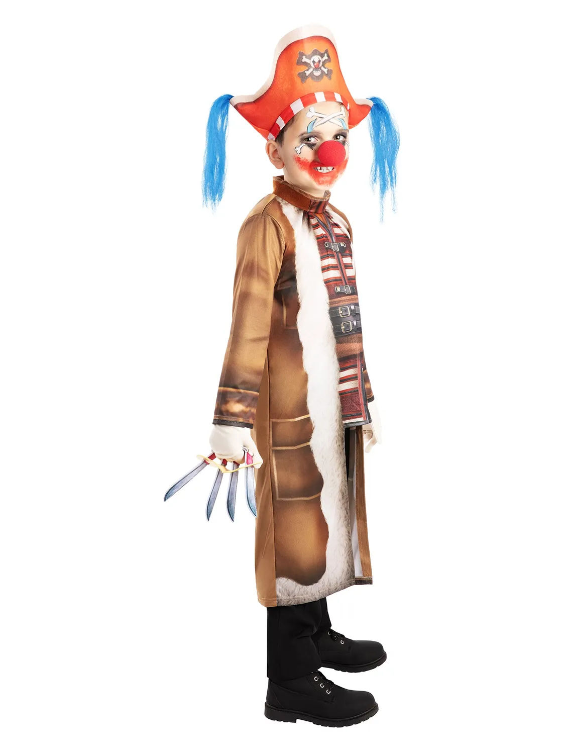 Rubies One Piece Buggy costume bambino clown