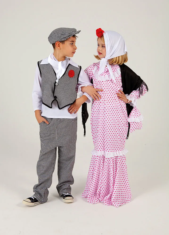 Rubies Chulapa Premium costume bambina tradizionale