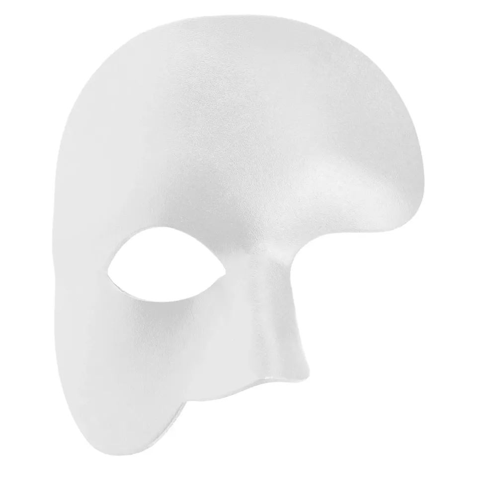 Altenburg Phantom White maschera veneziana bianca