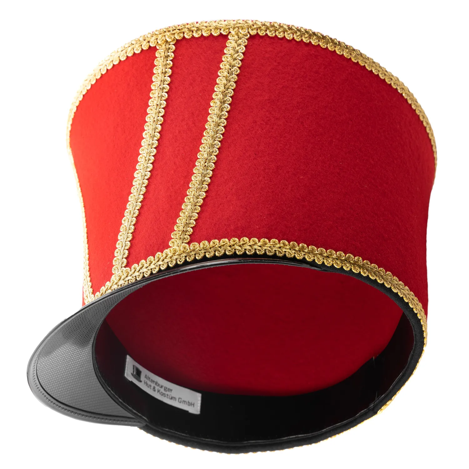 Altenburg shako guardia rosso scintillante
