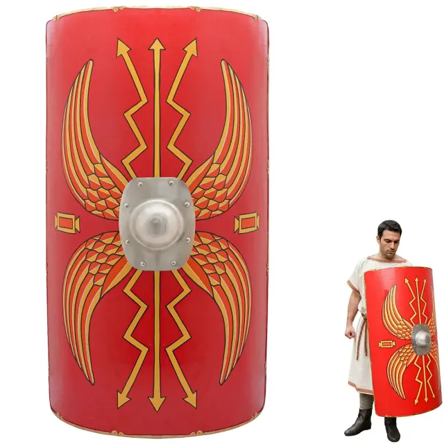 Medieworld Roman Shield Scudo scutum legno