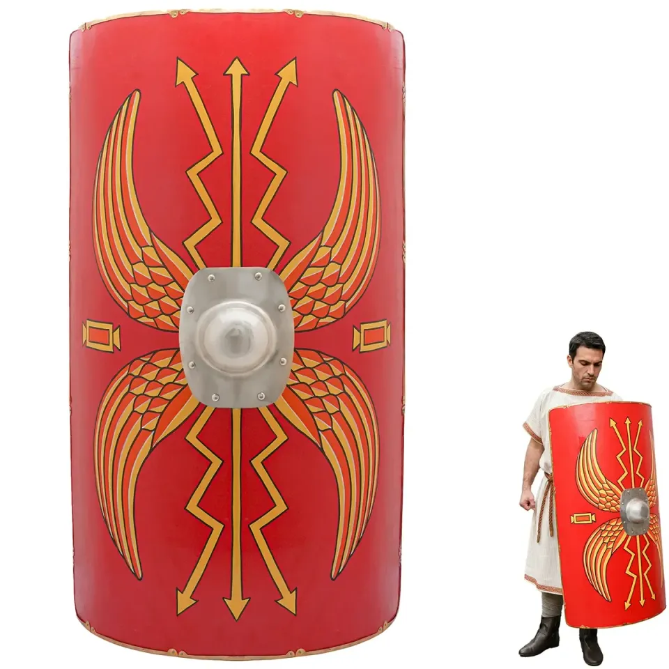 Medieworld Roman Shield Scudo scutum legno