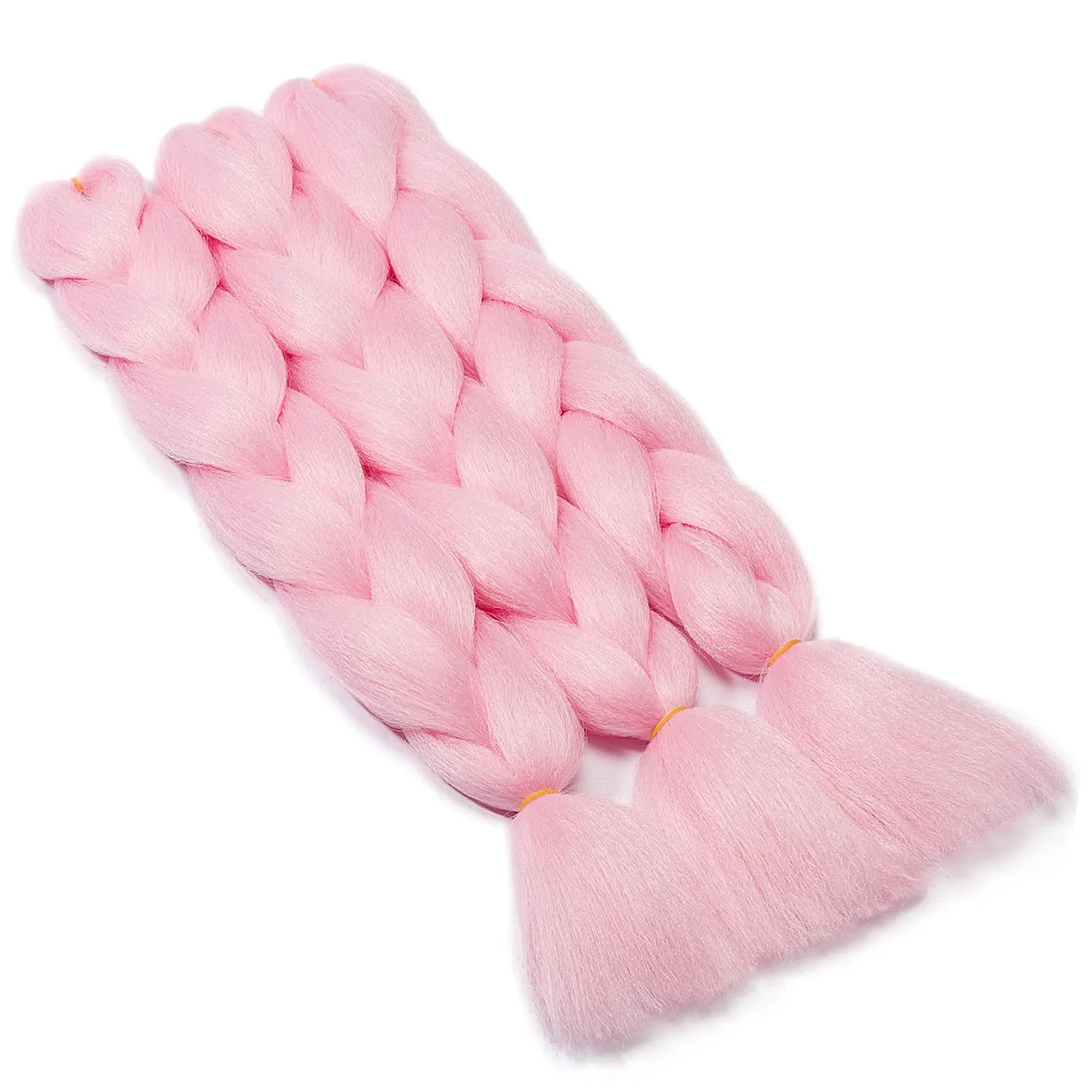 Gairyan Treccine extension capelli rosa 60cm kanekalon