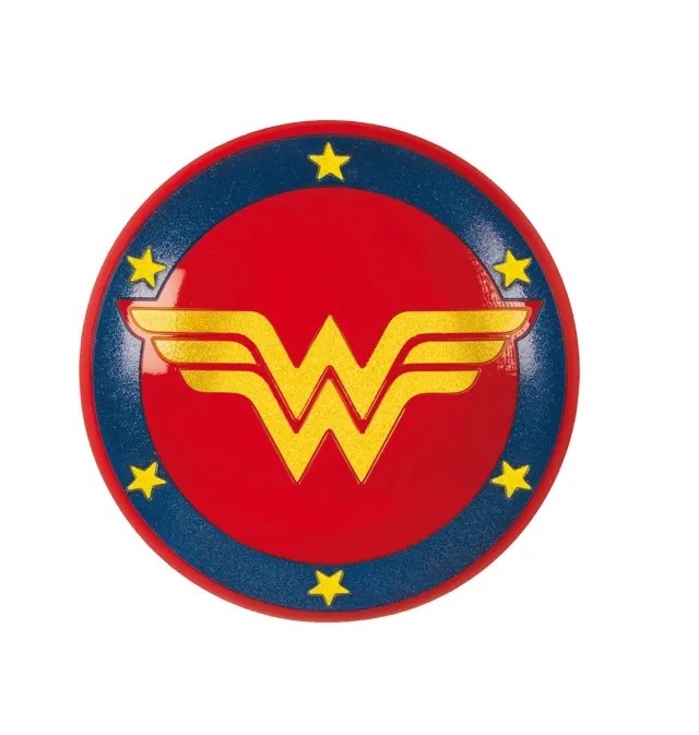 Rubies Wonder Woman Scudo Glitter Accessorio Taglia Unica
