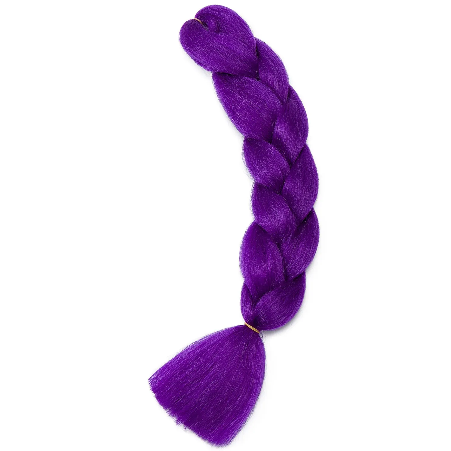 Gairyan Jumbo Braids Extension Treccine 60 cm Viola Scuro 100g Morbide