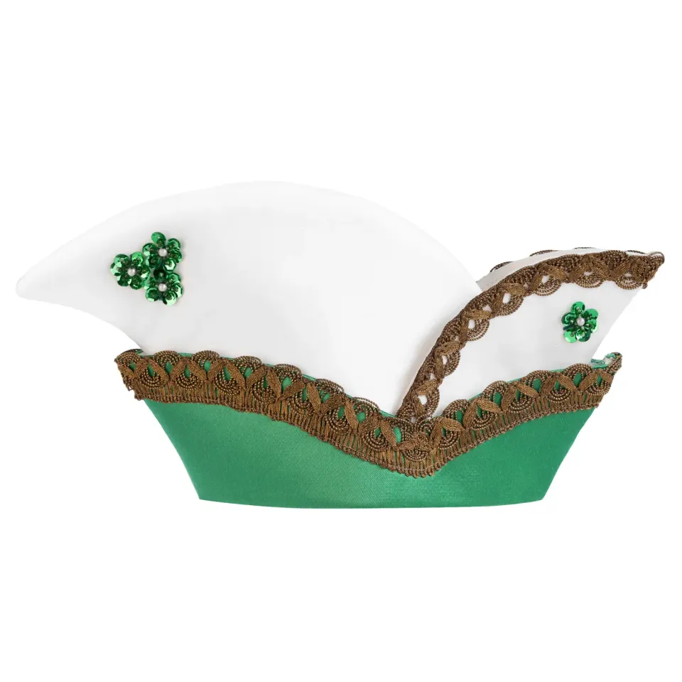Altenburg Mini Cap cappello comitato verde bianco oro fiori