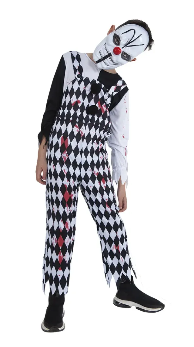 Rubies Arlecchino Sanguinario costume bambino taglia L horror