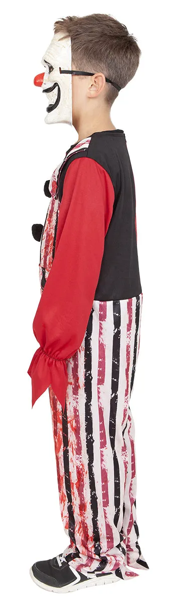 Rubies Clown Pazzo costume bambino M Circus Hell