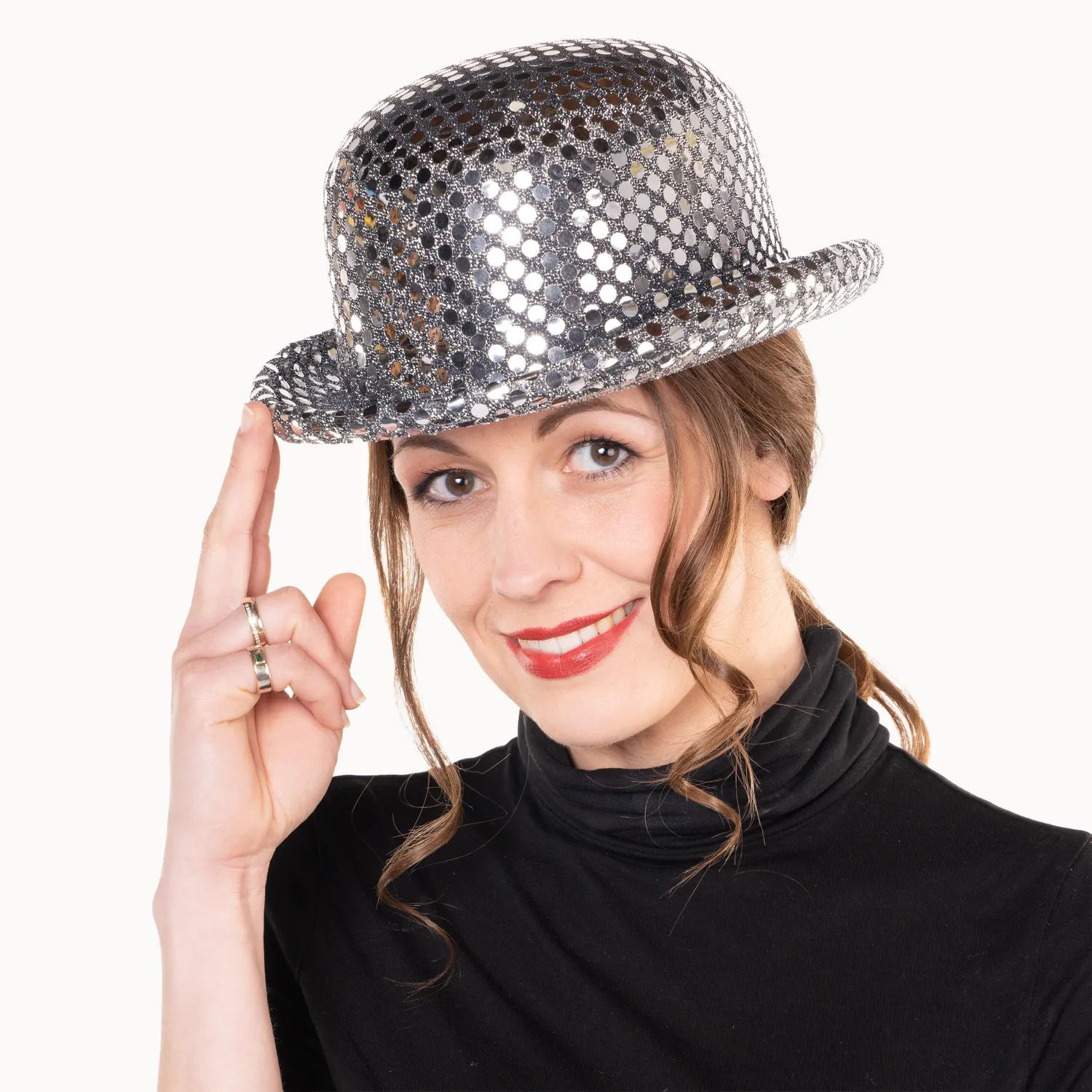Altenburg Disco Fever bombetta paillettes carnevale