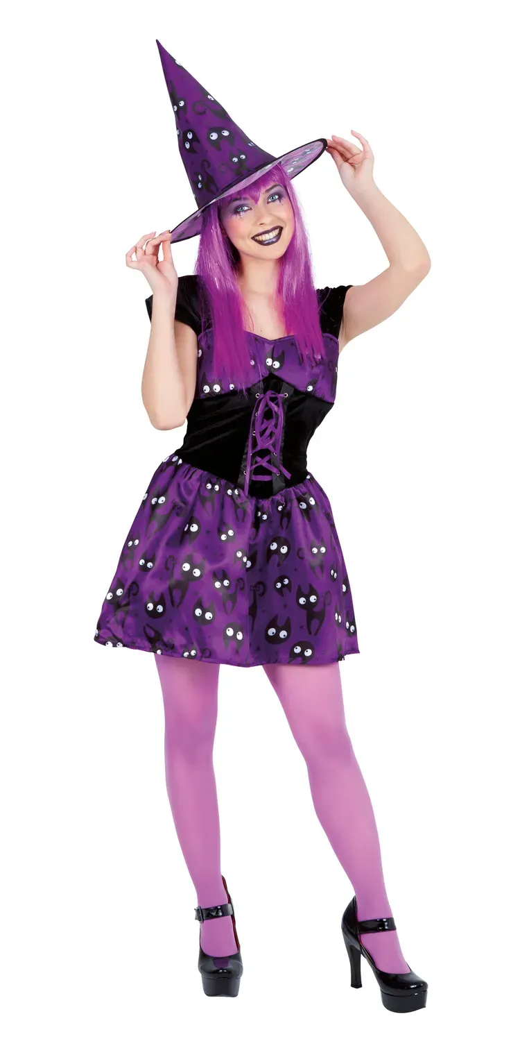 Rubies Cateyes costume strega adulta gatto nero