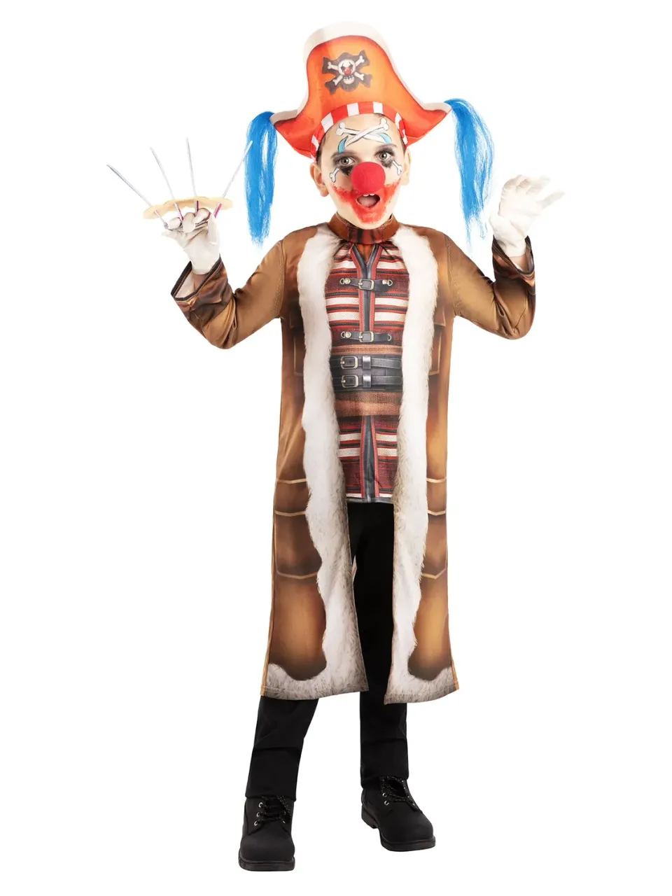 Rubies One Piece Buggy costume bambino clown