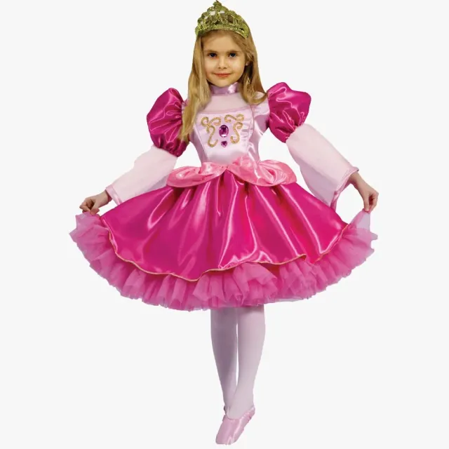 Dress Up America Leggiadra Ballerina costume bambina rosa