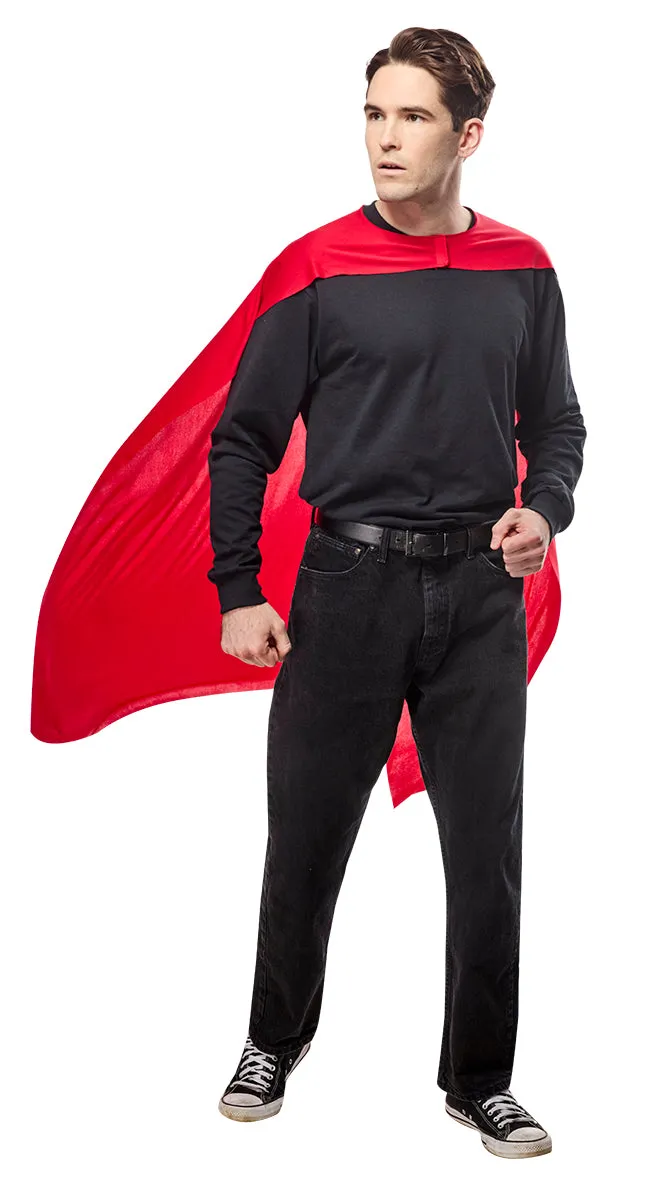 Rubies Superman Movie Deluxe cappa adulto mantello rosso