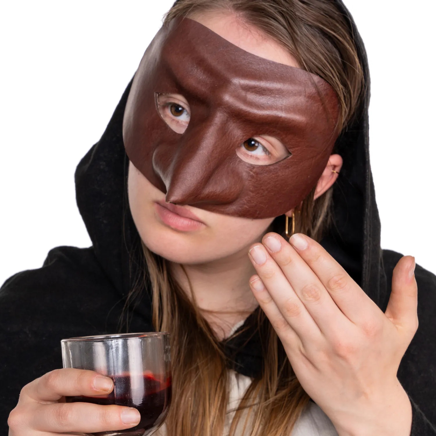 Altenburg Pantalone maschera veneziana cuoio Commedia Arte