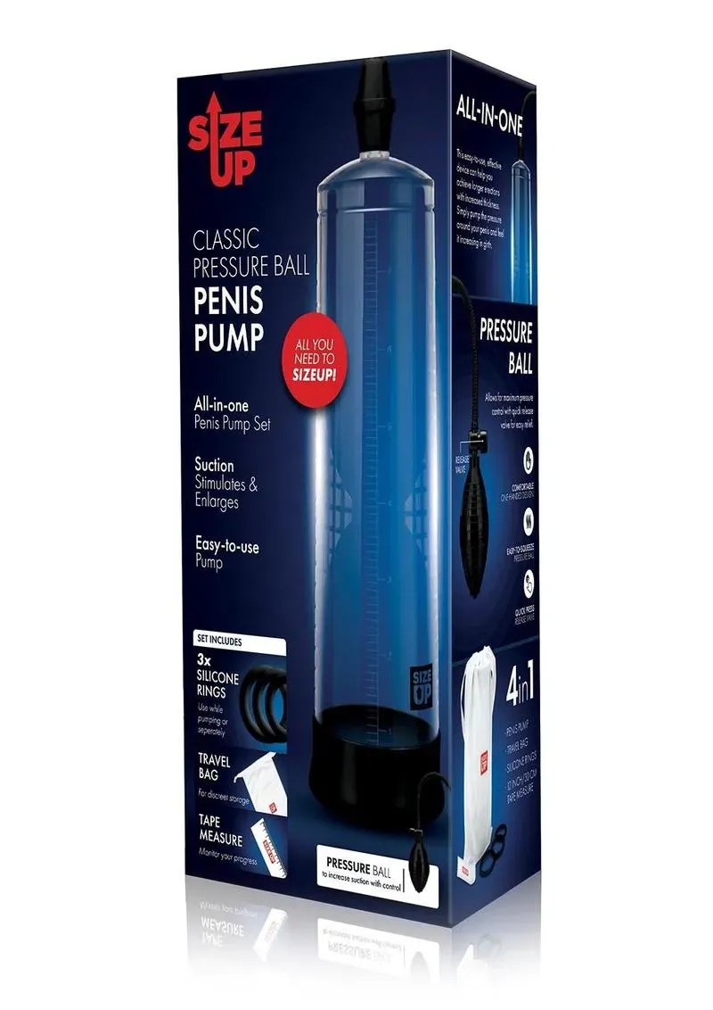 Pleasure Wigs Size Up Classic pompa pene a palla