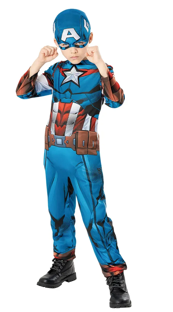 Rubies Capitan America costume bambino taglia S riciclato