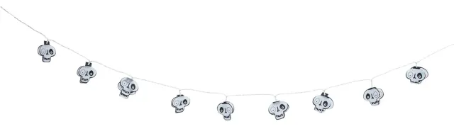Rubies Teschi Luminosi Ghirlanda Halloween Led
