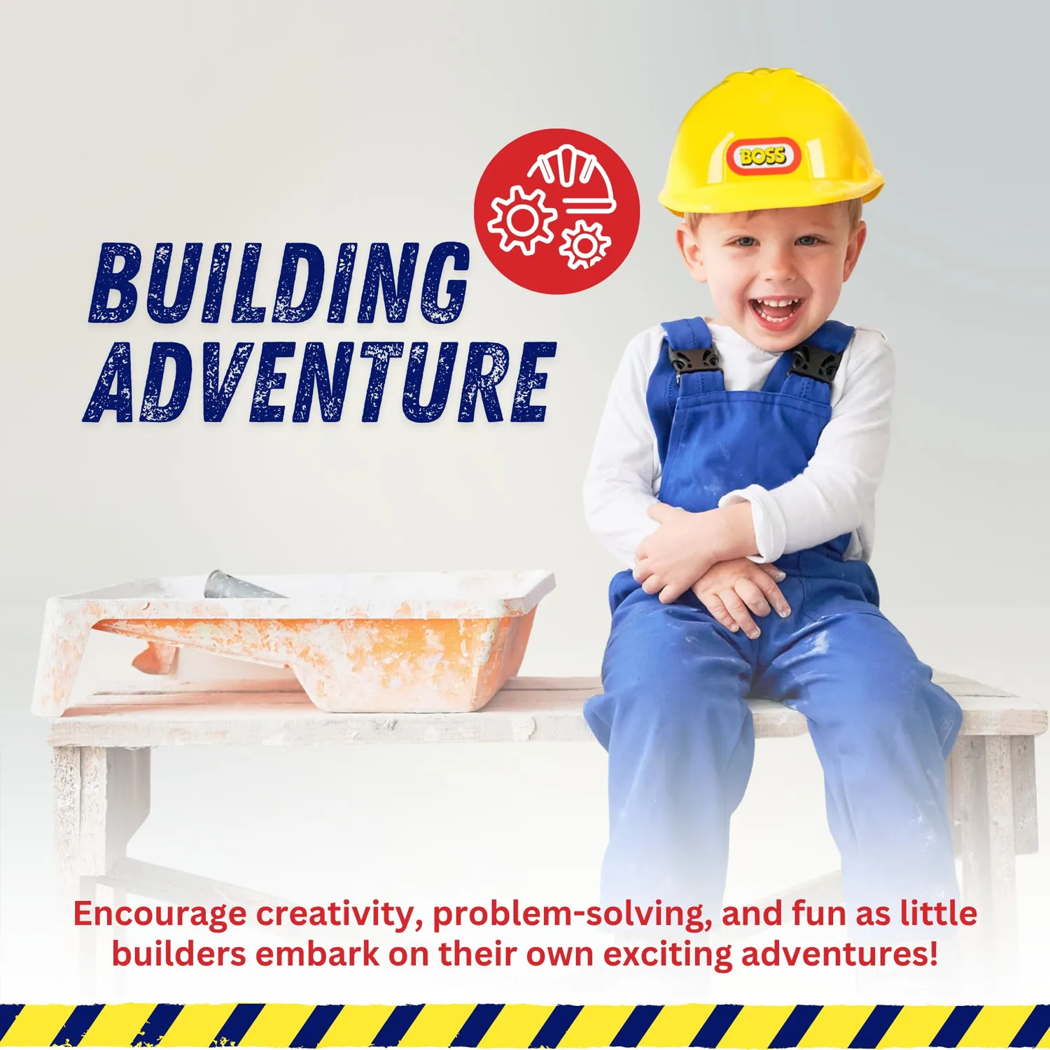 Dress Up America Casco Cantiere Giallo bambini regolabile